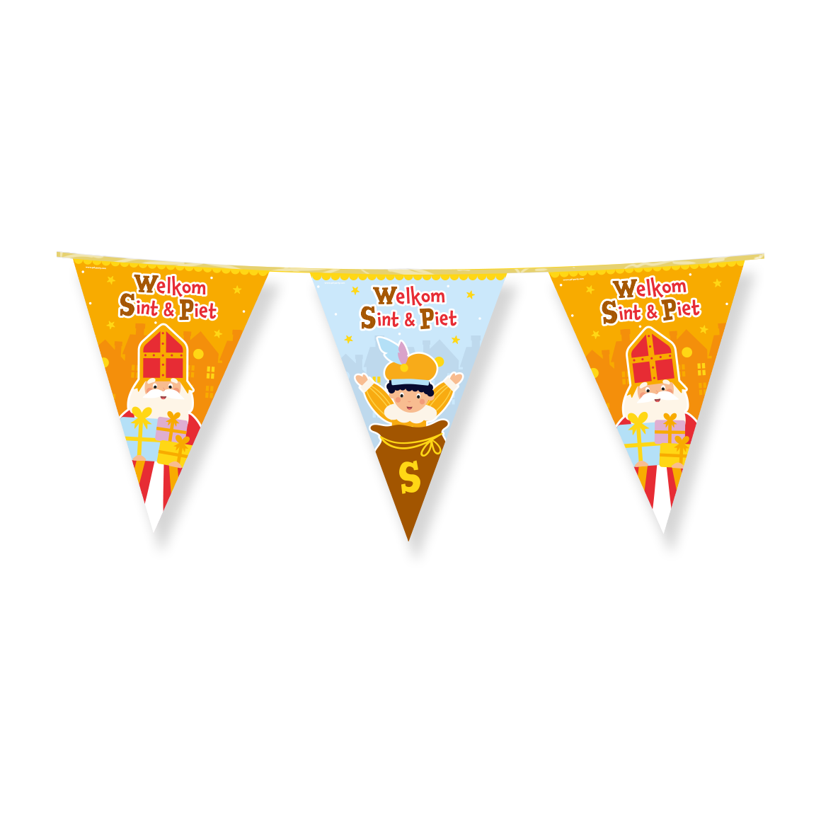 Party Flag folie - Sinterklaas