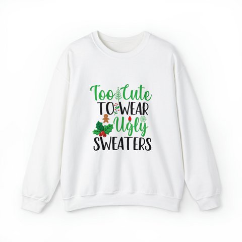 Te schattig. Uniseks sweatshirt