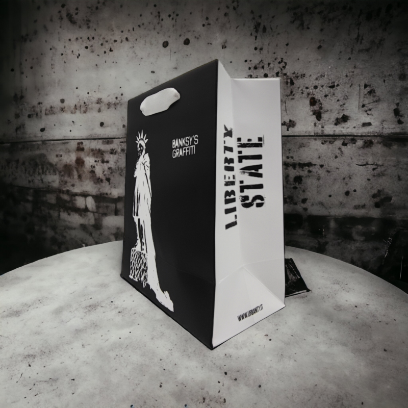 Banksy cadeautasje (medium) - Liberty State