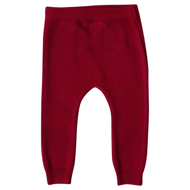 Leggings organici Mirtillo rosso