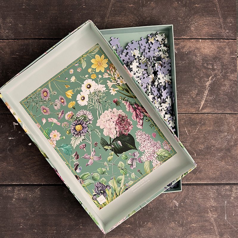 Puzzles - The flowers - 1000 pcs