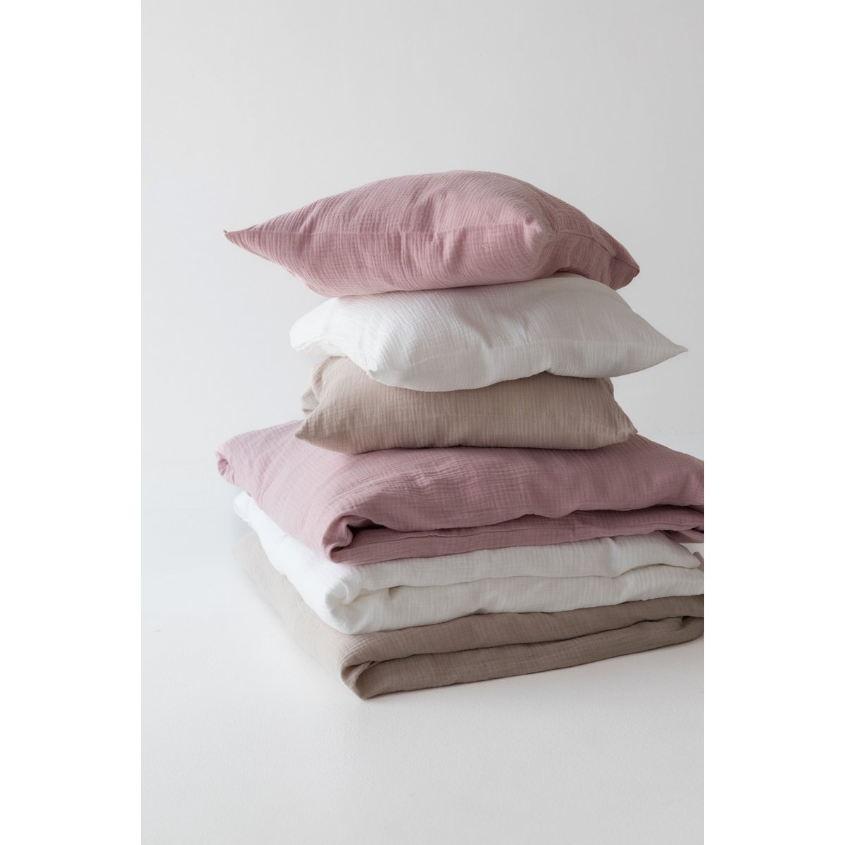 Tisu Baby Druvet Cover & Pillow Fase, Cream
