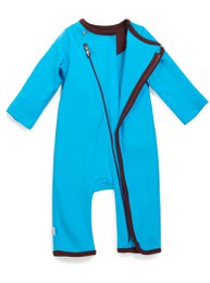 Easy-Change Zip-up Onesie