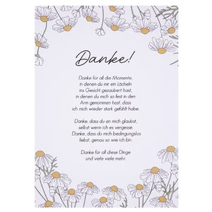 Postkarte - Danke