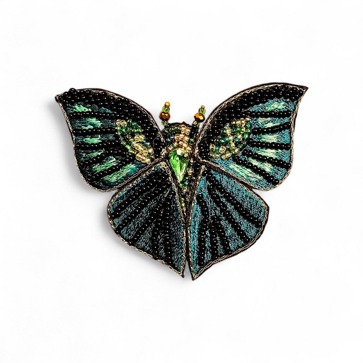Brooch Midnight Butterfly