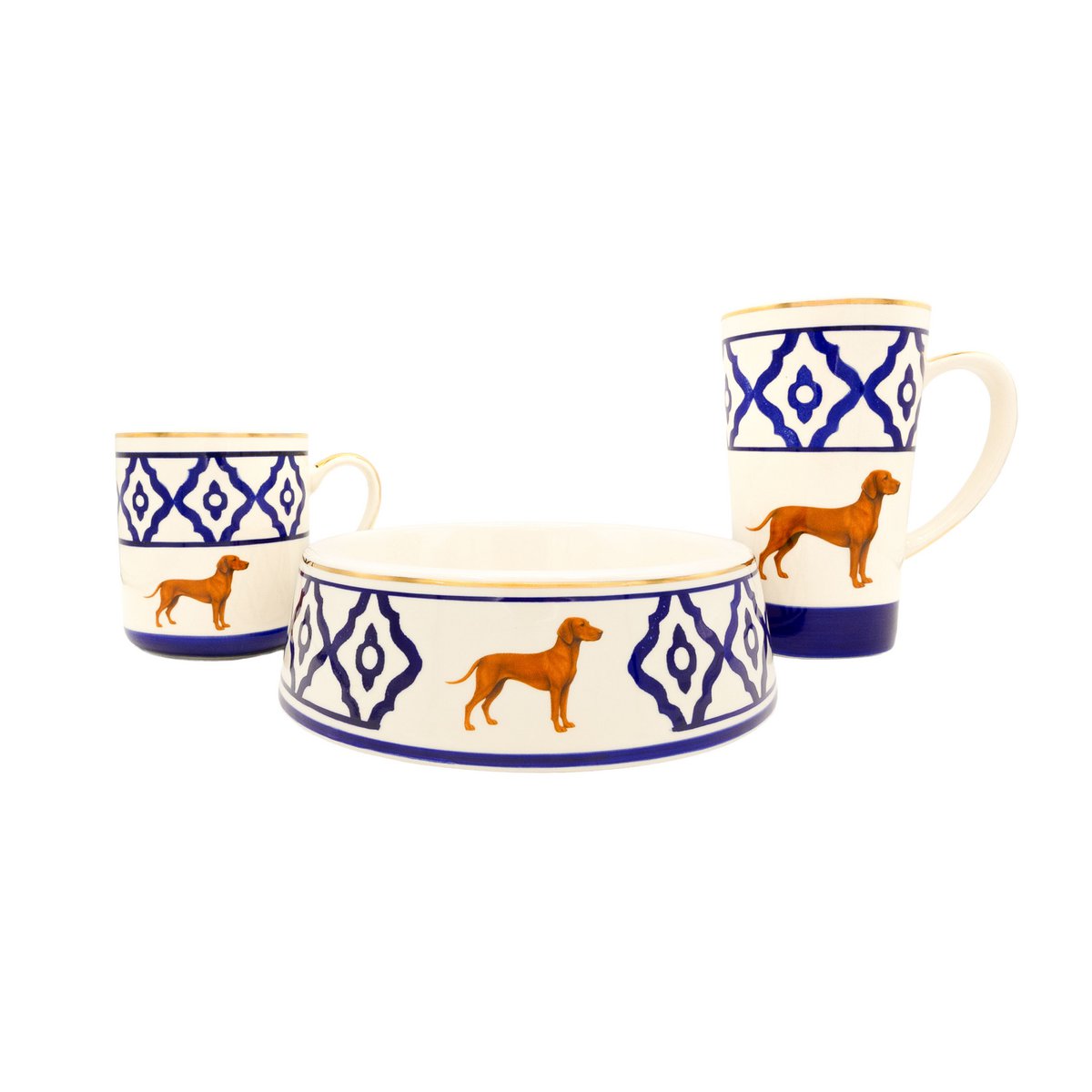 Hundenapf, Dog Bowl Model Vizsla