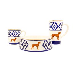 Hundenapf, Dog Bowl Model Vizsla