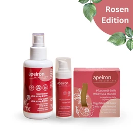 Idea de regalo Rosespflege Set de Apeiron para el Día de San Valentín, Día de la Madre para regalar