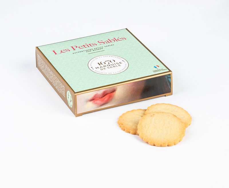 Rene smør almindelige sandkager - 100g papæske