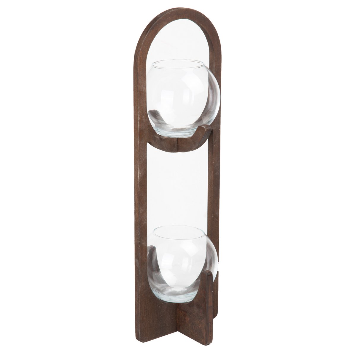 Joy Kitchen bol vaas met houten staander - Florance