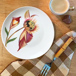 Botanical Wonders - Set of 4 breakfast plates