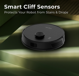 MYBOT X9 PRO - Robotstofzuiger - Met zelfledigend station - 6500PA zuigkracht - Met dweilfunctie - 3200mAh batterij