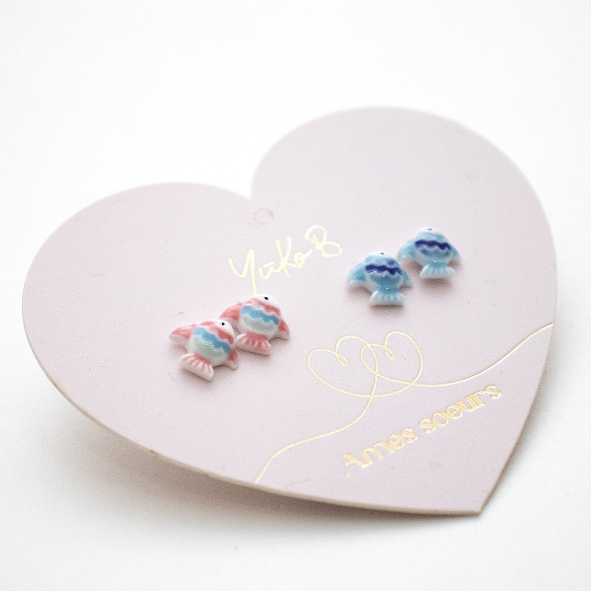 Duo Earrings - Soul Mates - Little Fish