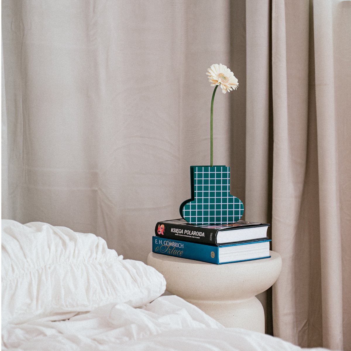 GRID - houten vaas, woondecoratie, housewarming cadeau, tafeldecor
