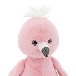 Jouet doux, Fluffies - duvet le flamant rose (42 cm)