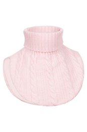 LAURA turtleneck - 100% merino wool - powder pink