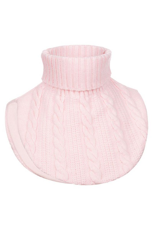 LAURA turtleneck - 100% merino wool - powder pink