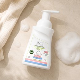 INCIA Natürlich schäumendes Baby-Shampoo
