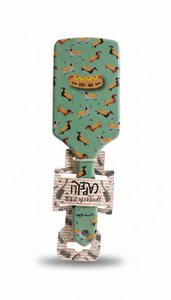 Dackel-Haarbürste – Hot-Dog-Neuheitsdesign