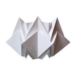 Origami Papier Wandleuchte