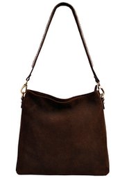 BOHO IBIZA BAG - Tracolla Rose (70cm) + Borsa Suede (Cacao)