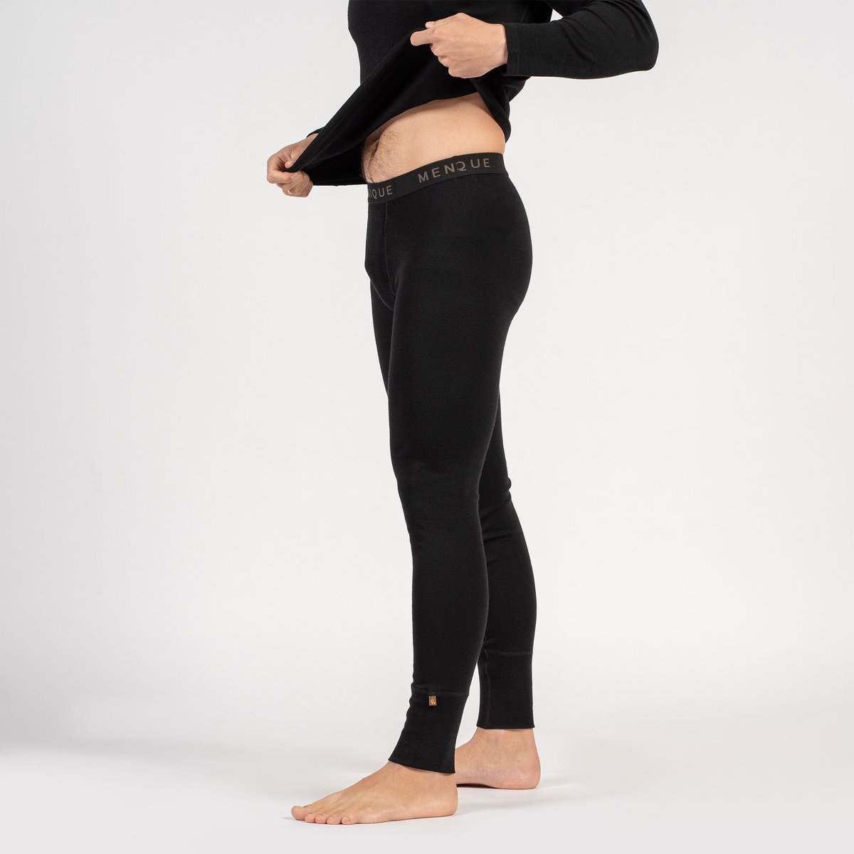 Men's Long Sleeve Set 250 Merino Black