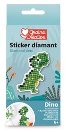 KIT DIAMOND MOSAIC- STICKER DINO