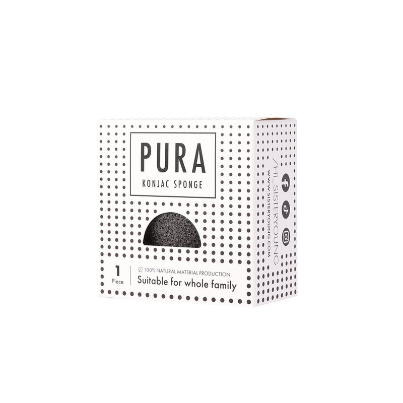 Sister Young l PURA – Natürlicher Konjac-Schwamm