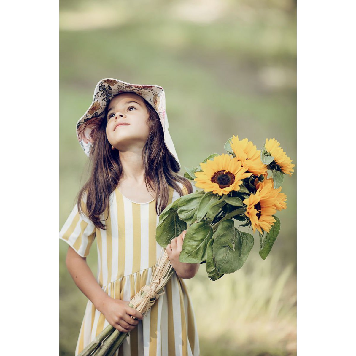 AVA summer hat for girls - beige