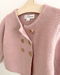 Strickjacke puderrosa