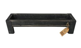 tray black berlin glass hold narrow 50