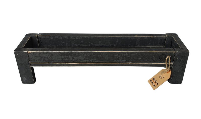 tray black berlin glass hold narrow 50