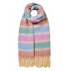 Wintersjaal Dames 37x210 cm Paars Synthetisch