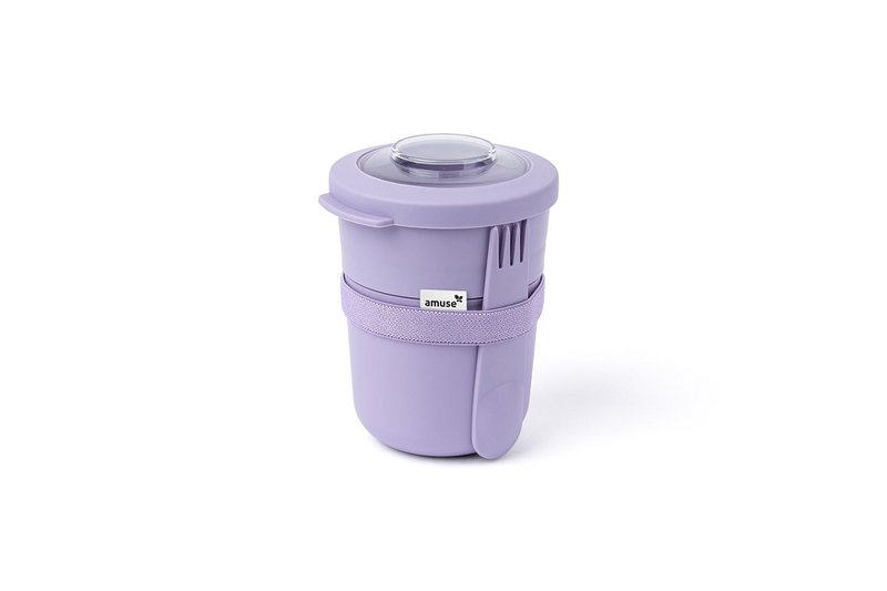 Tylla Duo Breakfast Bowl – Separate Compartments for Granola & Yoghurt On the Go (150ml + 450ml)