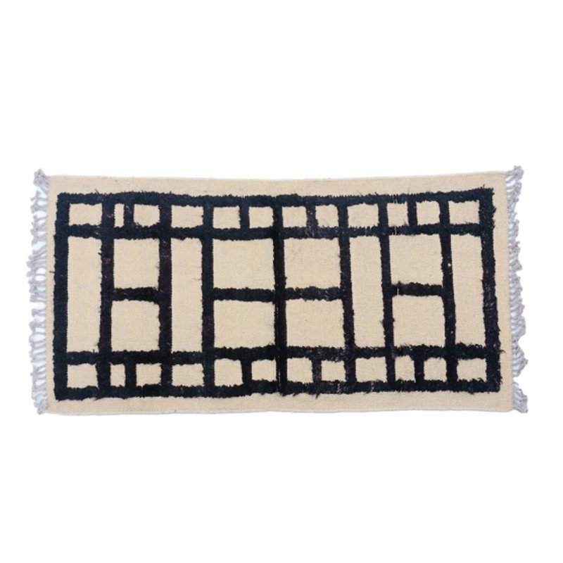 Tapis IKAT Oushak Kilim