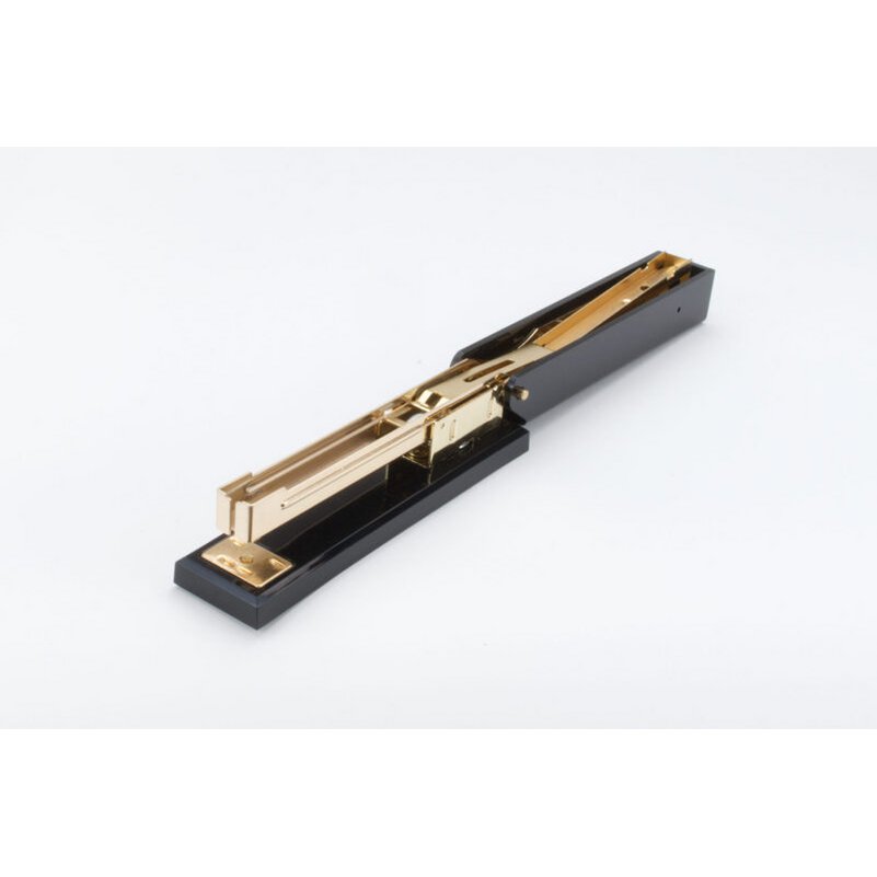 Heftgerät Schwarz Gold
