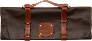 Xapron - Rindermessentas mit 10 Taschen Leder - braun