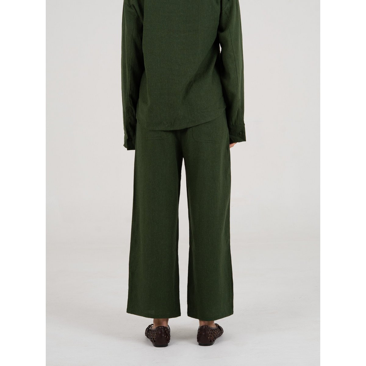 Grinch Green Linen Pants