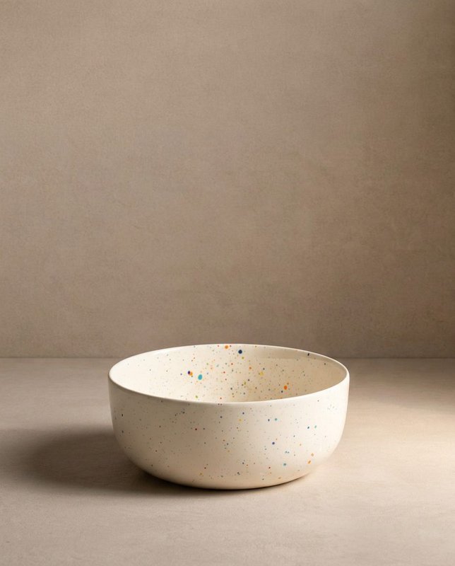 New Party Salad Bowl 26cm White