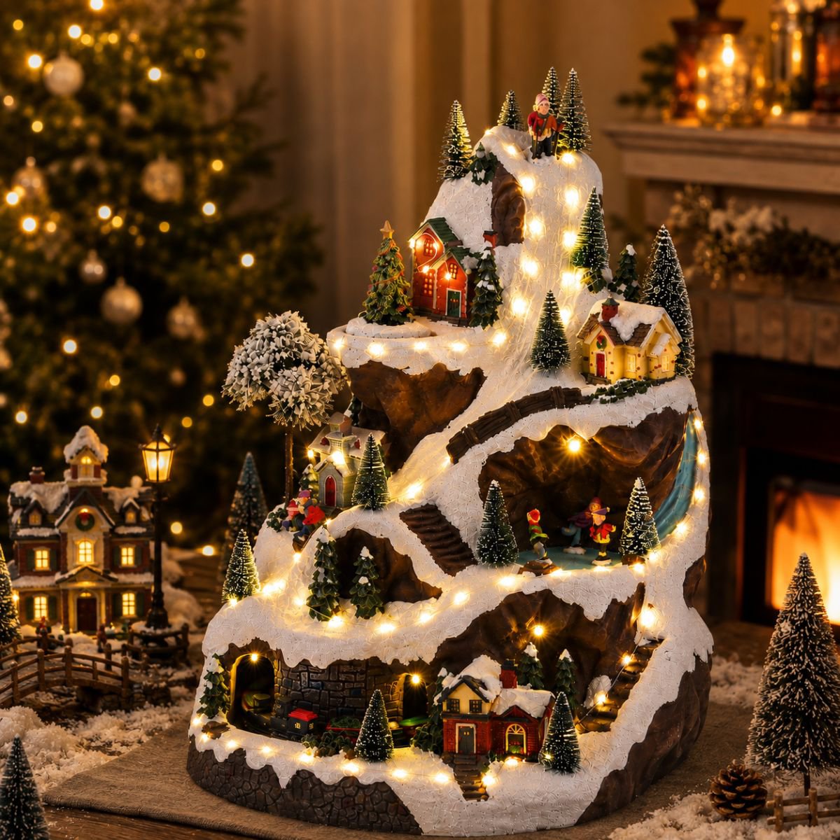 Christmas village miniature Luville Specials Multi-coloured