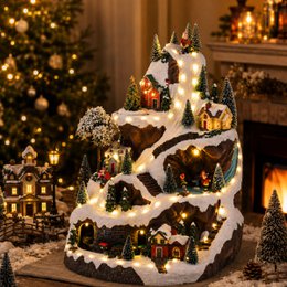 Christmas village miniature Luville Specials Multi-coloured
