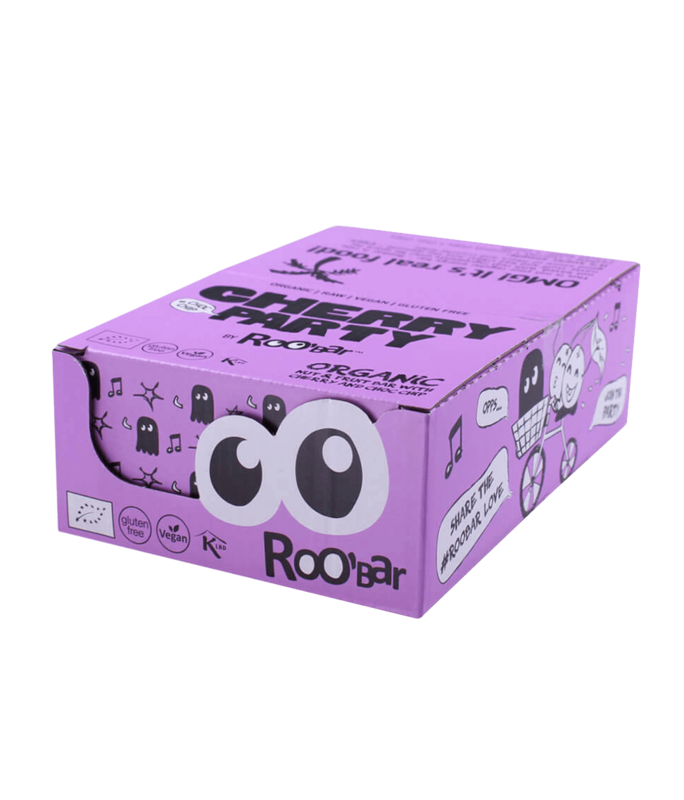 Cherry Party Bar, organic, Roobar, 30g