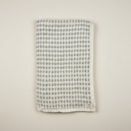 Badehåndklæde | Frankrig | Lysegrå prikker | 170x85 cm