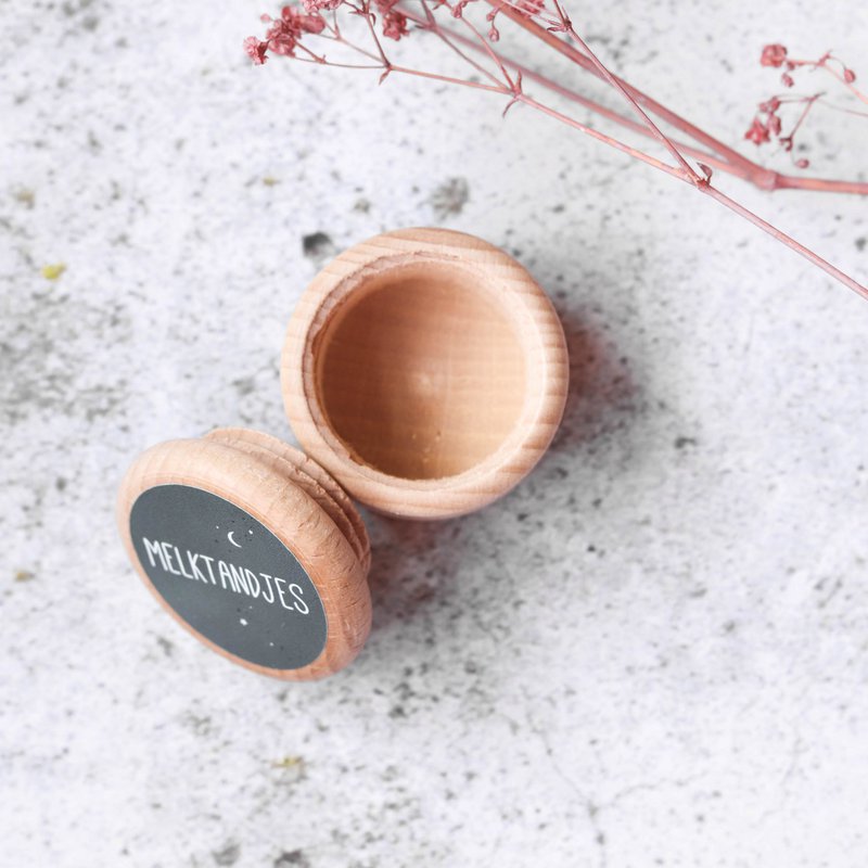 Storage box milk teeth | dark green