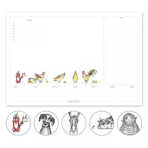 Desk Pad - Farm