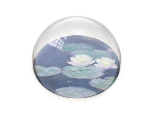 Glass Dome, Water lilies By evening light, Monet