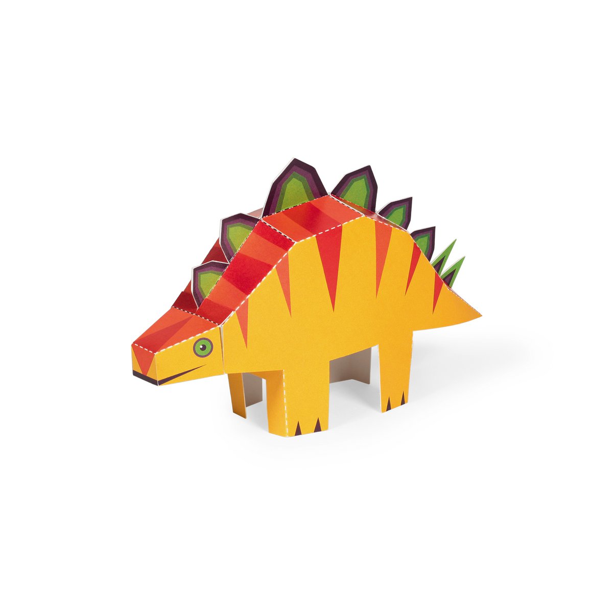 Jouets en papier dinosaures
