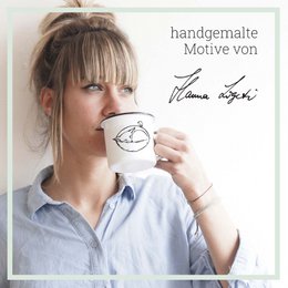 Enamel mug – Goodnight Cat