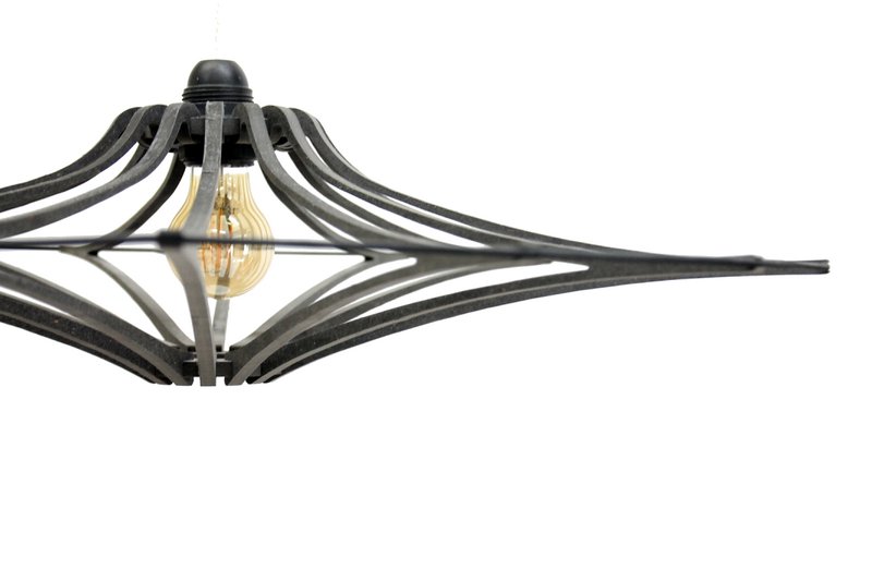 Aufhängung Design bois noir D90cm SINGING BLACK