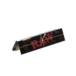 Rullepapir, 50 stk, King Size, Sort, RAW